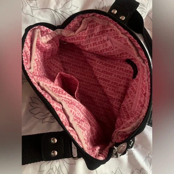 PLAYBOY BUNNY VINTAGE Y2K PLAYBOY BUNNY PURSE / Shoulder bag VERY RARE BAG - Picture 5 of 17